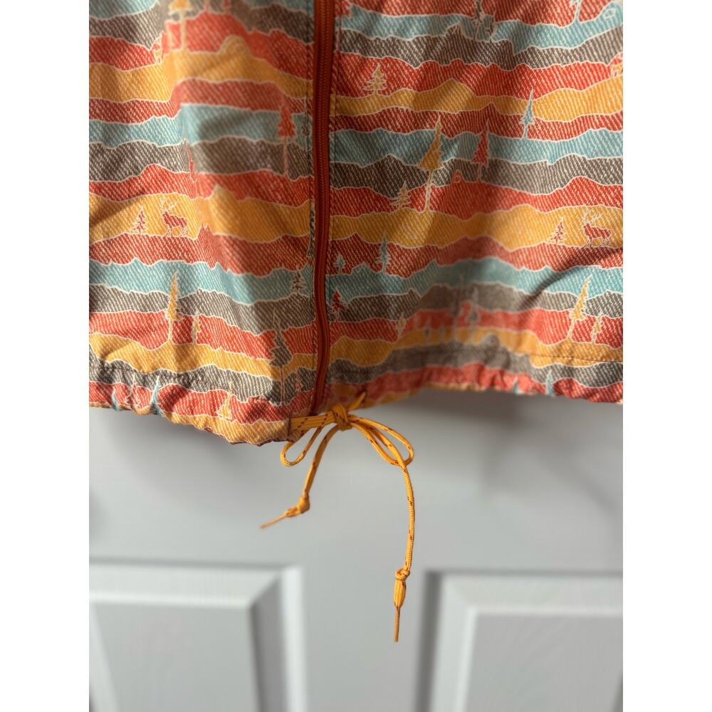 Columbia Flash Forward Lightweight Windbreaker Sunset Mountains Sz: Medium - Picture 5 of 5